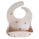 Mushie - Silicone bib - Dino