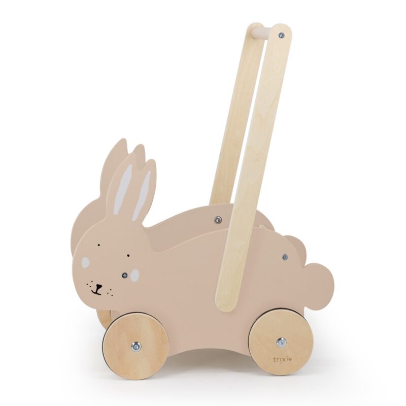 Trixie - Houten duwkar - Mrs. Rabbit