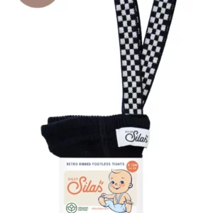 Silly Silas - Footless classic black checked