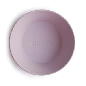 Mushie - Set 2 kommetjes - Soft lilac