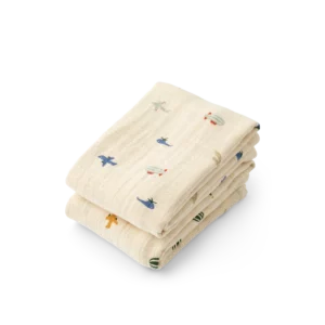 Liewood - 2pack muslin doeken - Aviator
