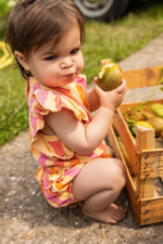 Sproet&Sprout - Ruffle romper stripes