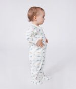 Petit Bateau - Babypyjama met dinosaurusprint
