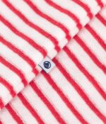 Petit Bateau - Kort babypakje met streepjesprint in badstof