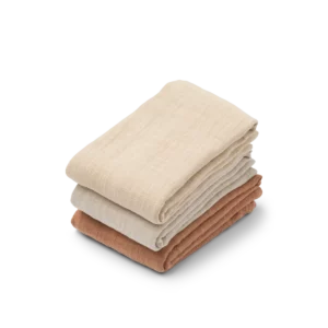 Liewood - Lewis muslin doeken 3-pack - Tuscany rose mix