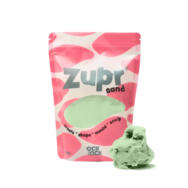 Och Och - Zupr zand 1 kg - Grassy green