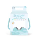 Glopals - Sensory play jar - Frosty blue