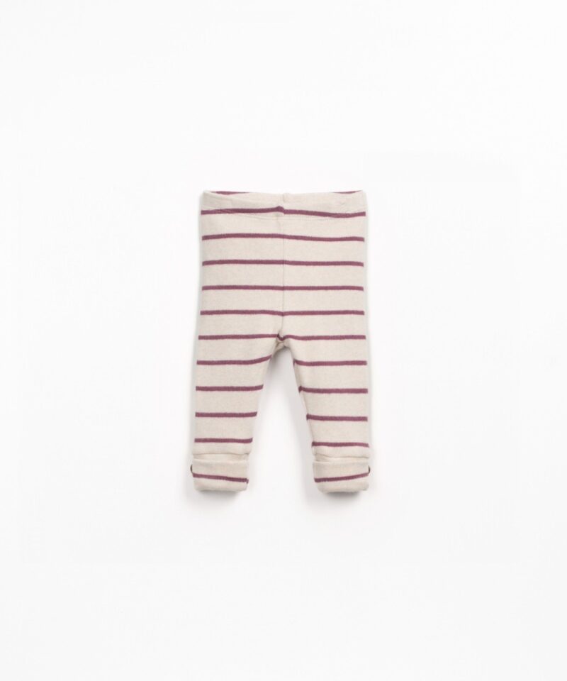 Play Up - Striped jersey legging amora