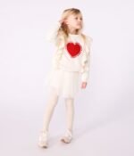 Petit Bateau - Sweater met hartjesprint