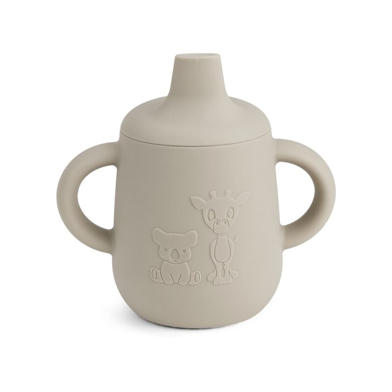 Aiko silicone cup met drinkdeksel