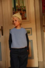 Hvid - Vest Harvey light blue - 2 jaar