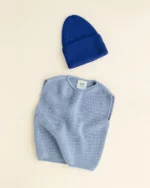 Hvid - Vest Harvey light blue 6-12 maanden