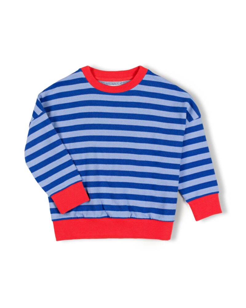 Nixnut - Rel sweater - Azul stripe
