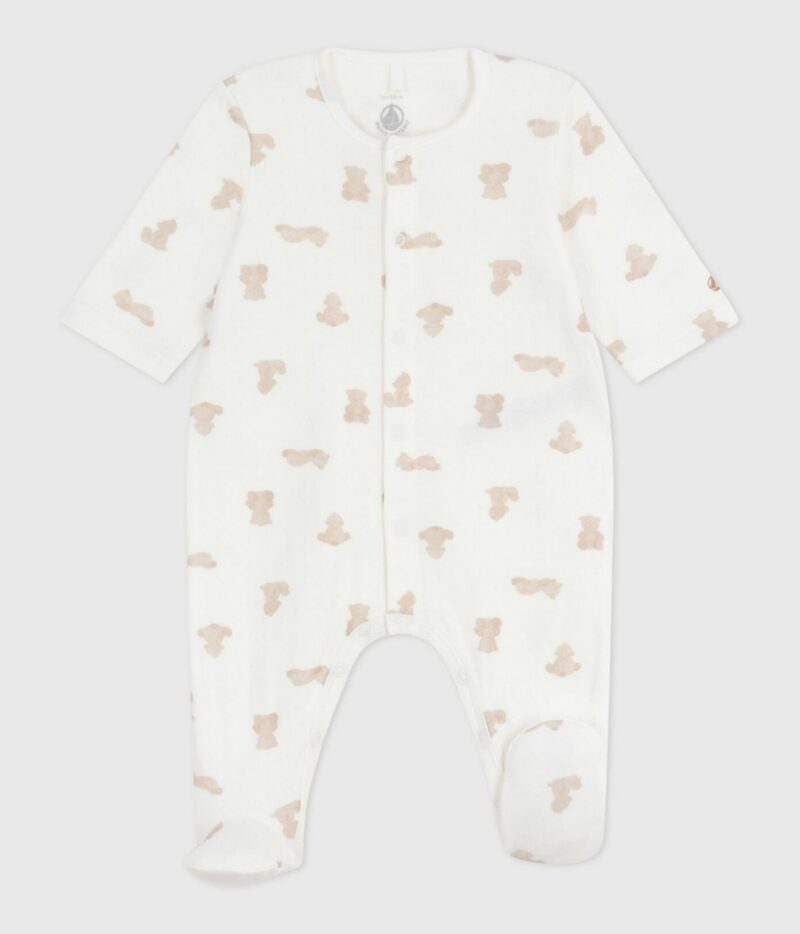 Petit Bateau - Babypyjama in tubic met print