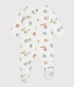 Petit Bateau - Babypyjama in tubic met print