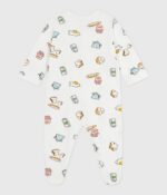 Petit Bateau - Babypyjama in tubic met print