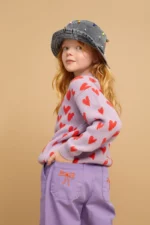 Sproet&Sprout - Sweater intarsia hearts