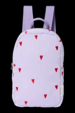 Studio Noos - Lila hearts puffy mini rugzak