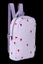 Studio Noos - Lila hearts puffy mini rugzak