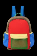 Studio Noos - Midi rugzak - Patchwork rood