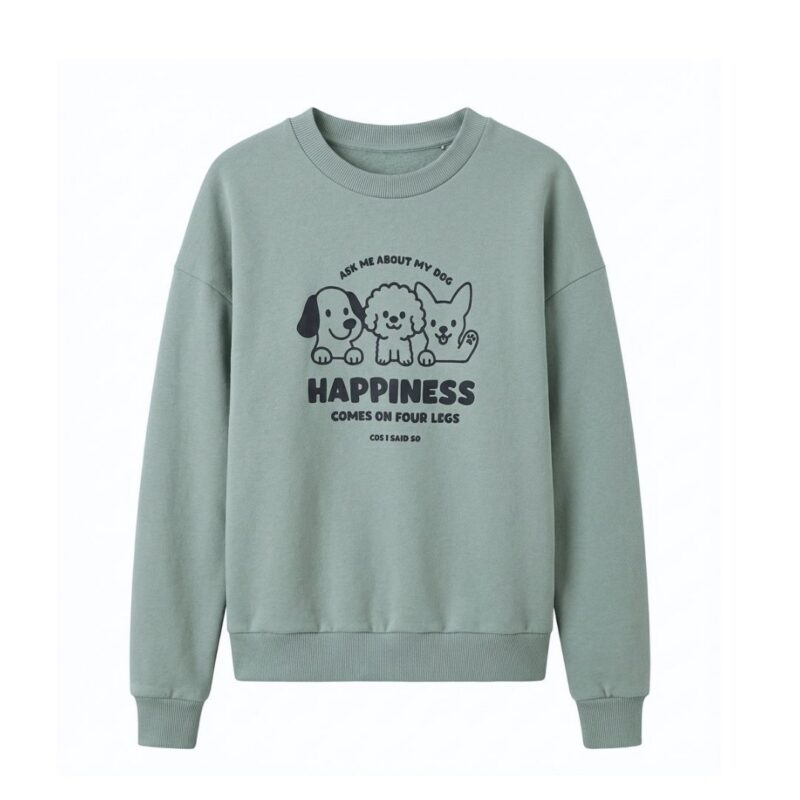 Cos I Said So - Sweater dogs - Silver blue