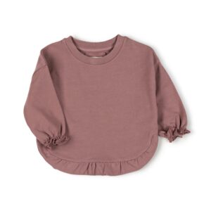Nixnut - Ruffled sweater - Mauve