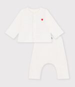Petit Bateau - Babyset met hartje