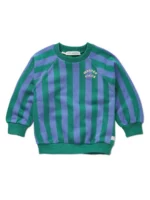 Sproet&Sprout - Sweatshirt block stripes deep green