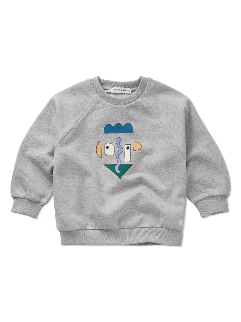 Sproet&Sprout - Sweatshirt self portrait grey
