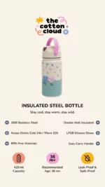 The cotton cloud - Drinkfles Crock rock 420 ml