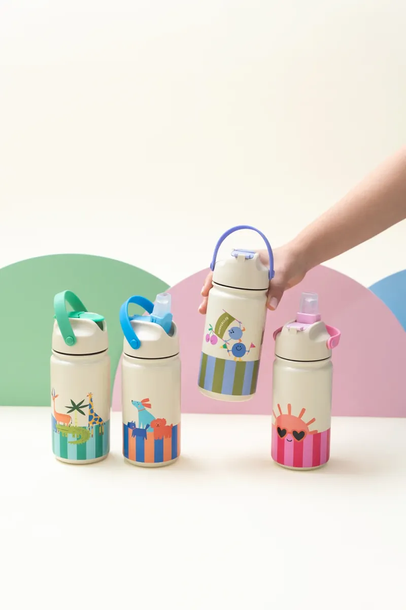 The cotton cloud - Drinkfles Woof gang 420 ml