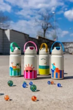 The cotton cloud - Drinkfles Woof gang 420 ml