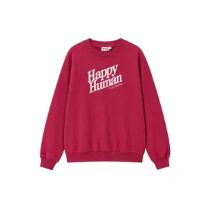 Cos I Said So - Happy human sweater - Red