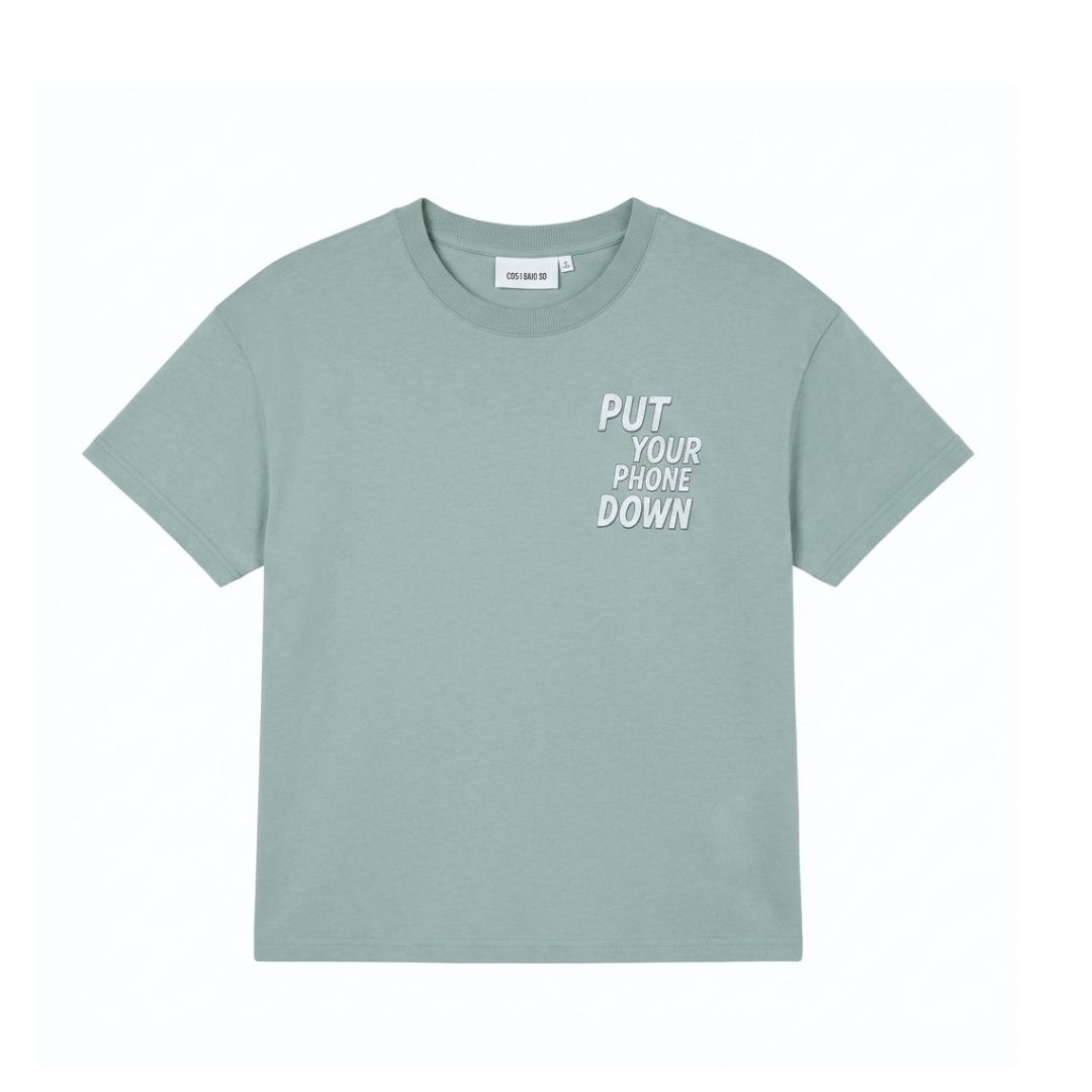 Cos I Said So - T-shirt put your phone down