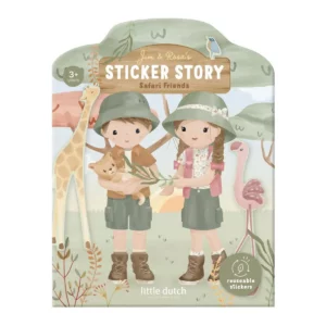 Little Dutch - Herbruikbare stickerboek - Jim&Rosa