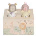 Little Dutch - Houten pop-up safari friends