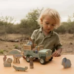 Little Dutch - Houten safariauto