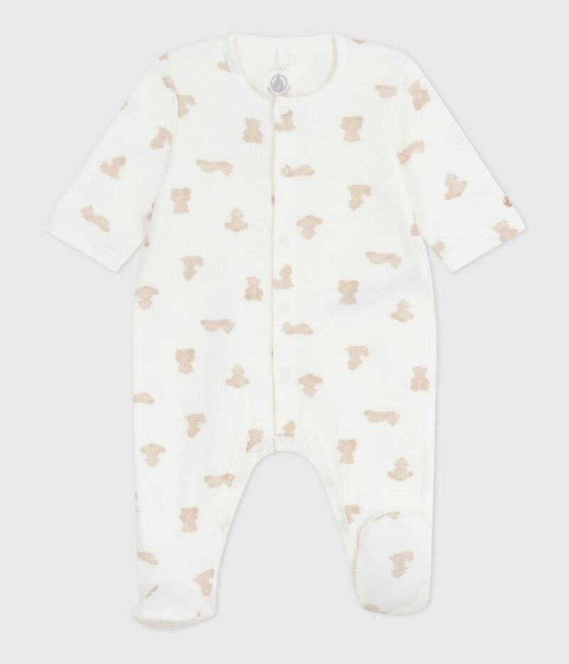 Petit Bateau - Babypyjama met berenprint
