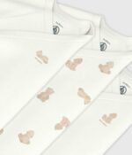 Petit Bateau - Set body's met berenprint