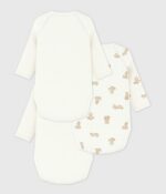 Petit Bateau - Set body's met berenprint
