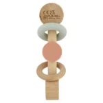 Trixie - Houten rammelaar met silicone ringen - Mrs. Cat
