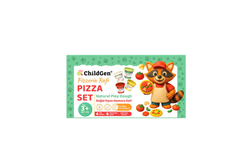 Childgen - Play Dough paw pals series - Pizza set