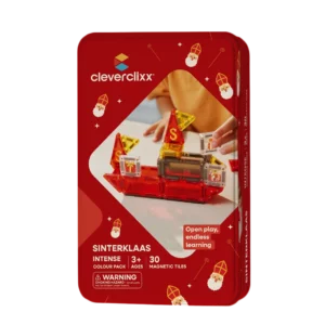 Cleverclixx - 30 Mini magnetisch tegels - Sinterklaas