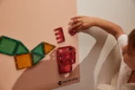 Cleverclixx - Magnetic wall sticker 95x75 cm - Soft nude