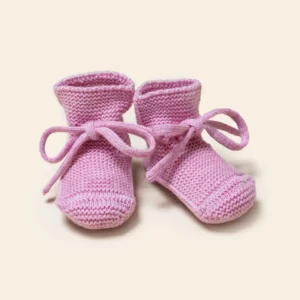 Hvid - Booties cotton candy - newborn