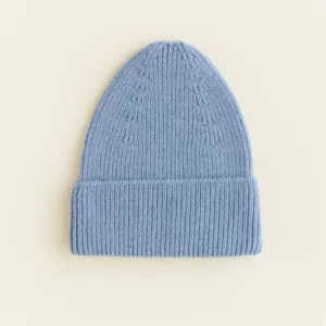Hvid Beanie kids - Light blue 6/10 jaar